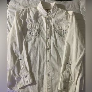 True Religion/LG/White